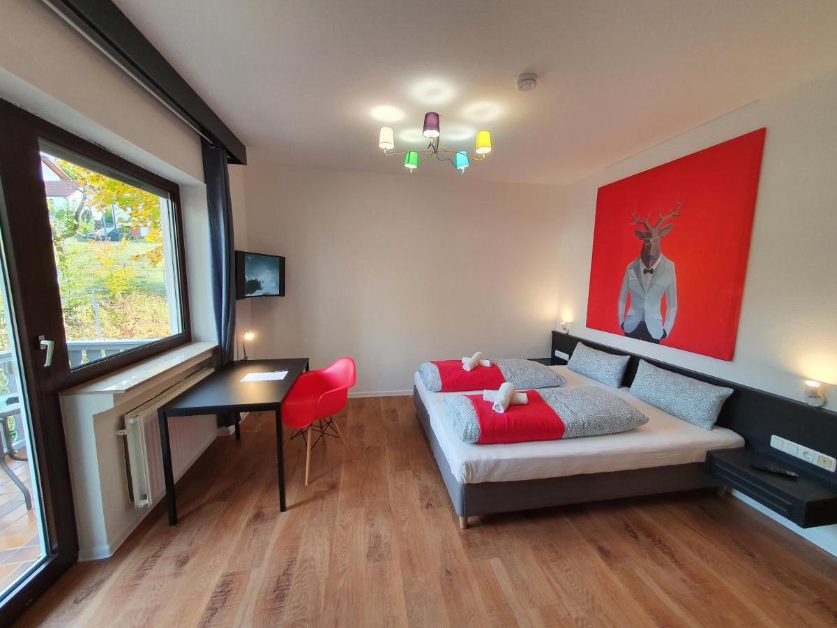 Garni Hotel Biebertal Am Milseburgradweg Hofbieber Екстериор снимка