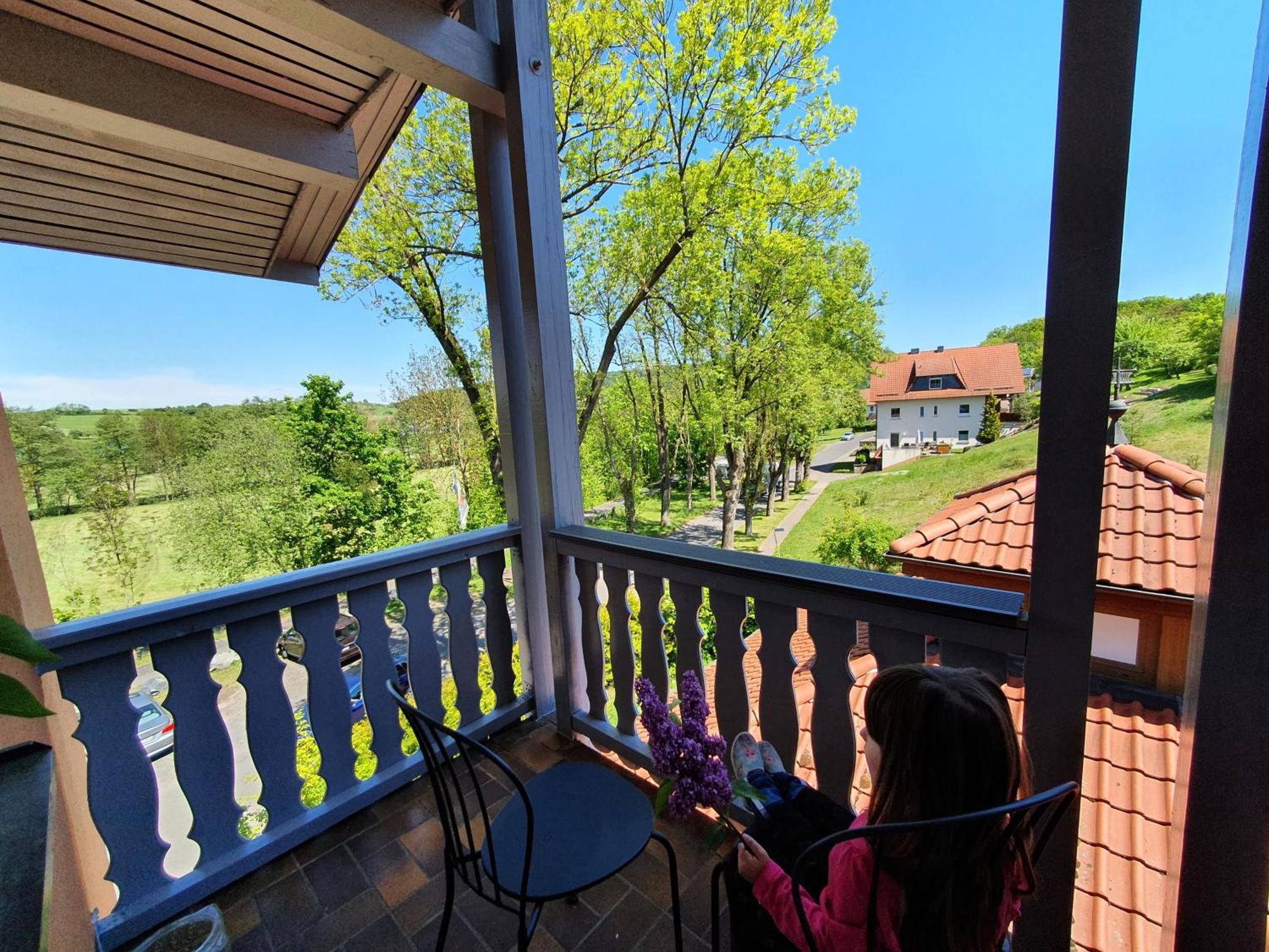 Garni Hotel Biebertal Am Milseburgradweg Hofbieber Стая снимка